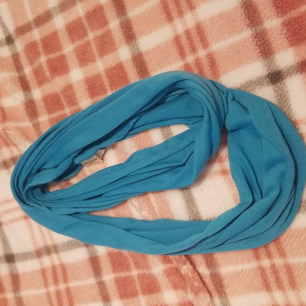 Blue scarf